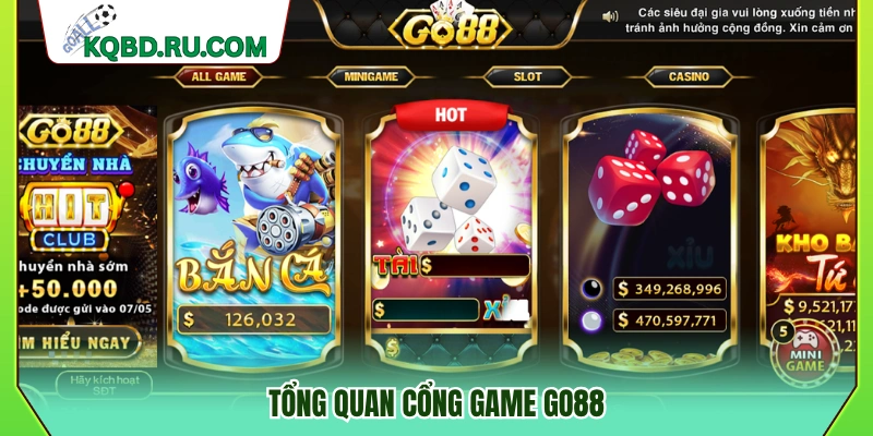 Giới thiệu vài nét về cổng game GO88